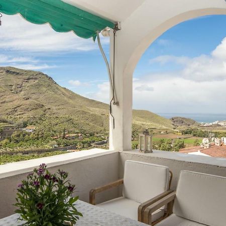 Casa Carmen Agaete Con Terraza Y Vistas Al Mar Lägenhet Exteriör bild