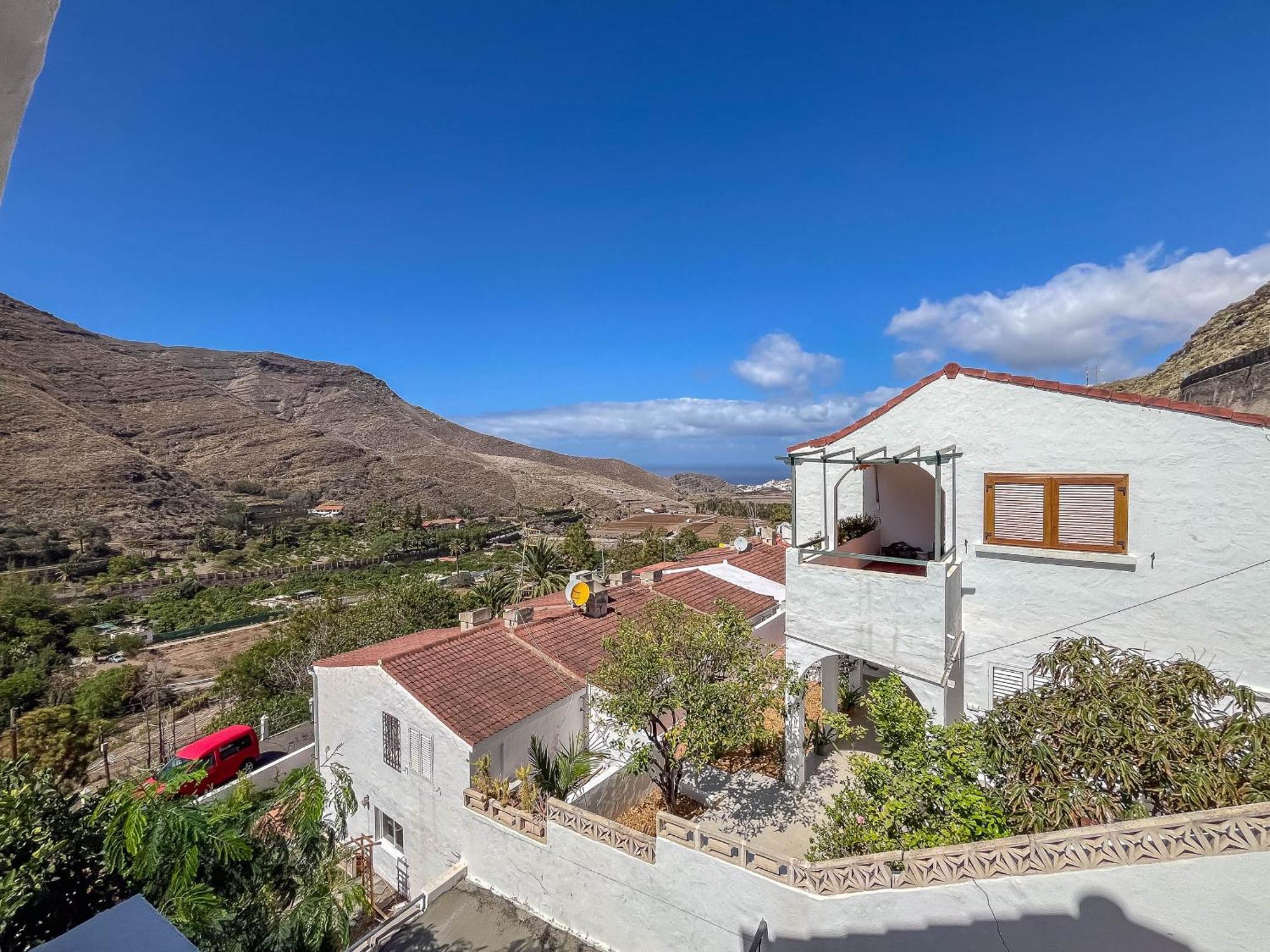 Casa Carmen Agaete Con Terraza Y Vistas Al Mar Lägenhet Exteriör bild