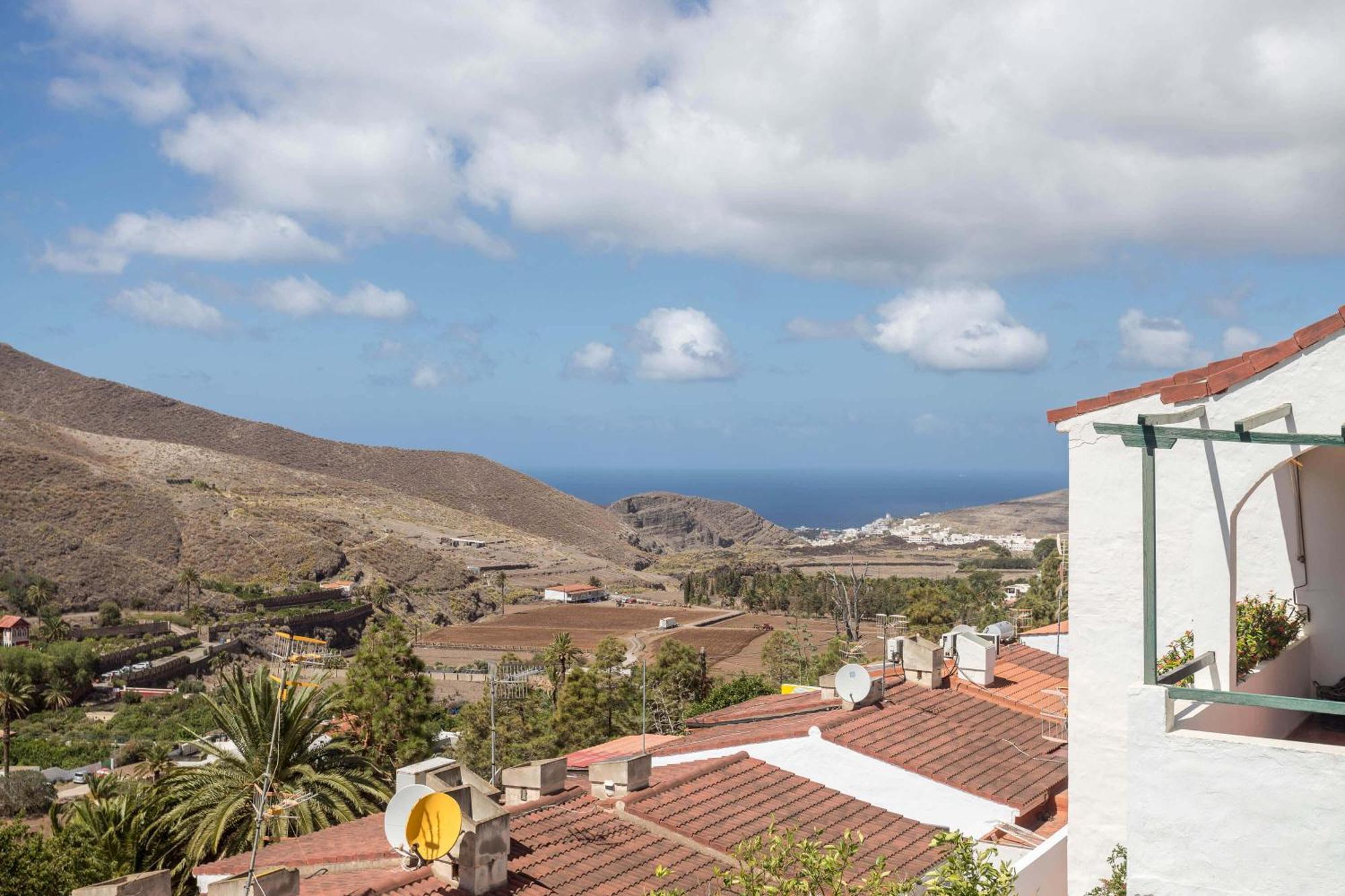 Casa Carmen Agaete Con Terraza Y Vistas Al Mar Lägenhet Exteriör bild