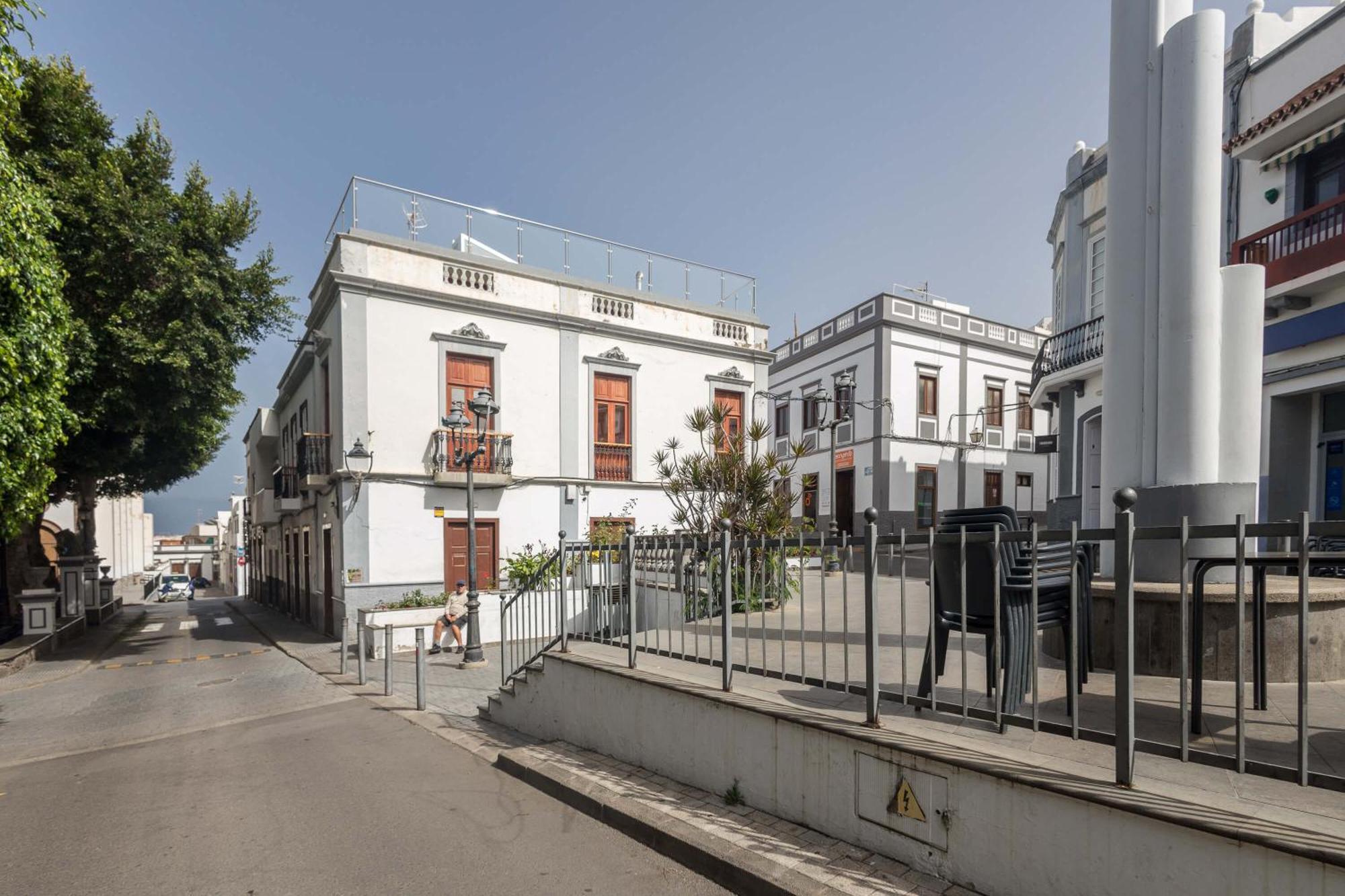 Casa Carmen Agaete Con Terraza Y Vistas Al Mar Lägenhet Exteriör bild