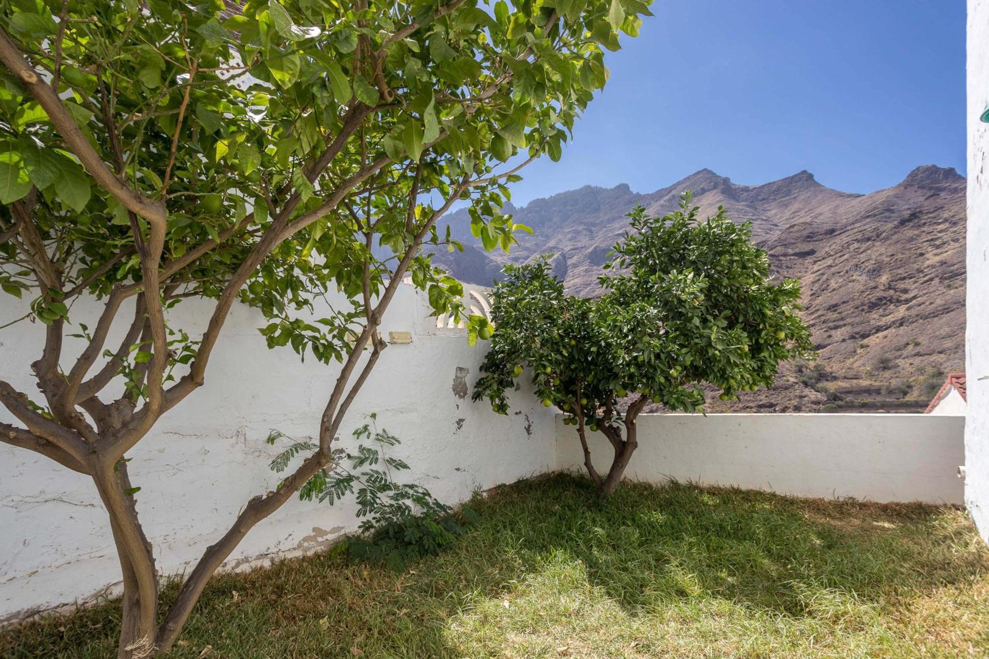 Casa Carmen Agaete Con Terraza Y Vistas Al Mar Lägenhet Exteriör bild