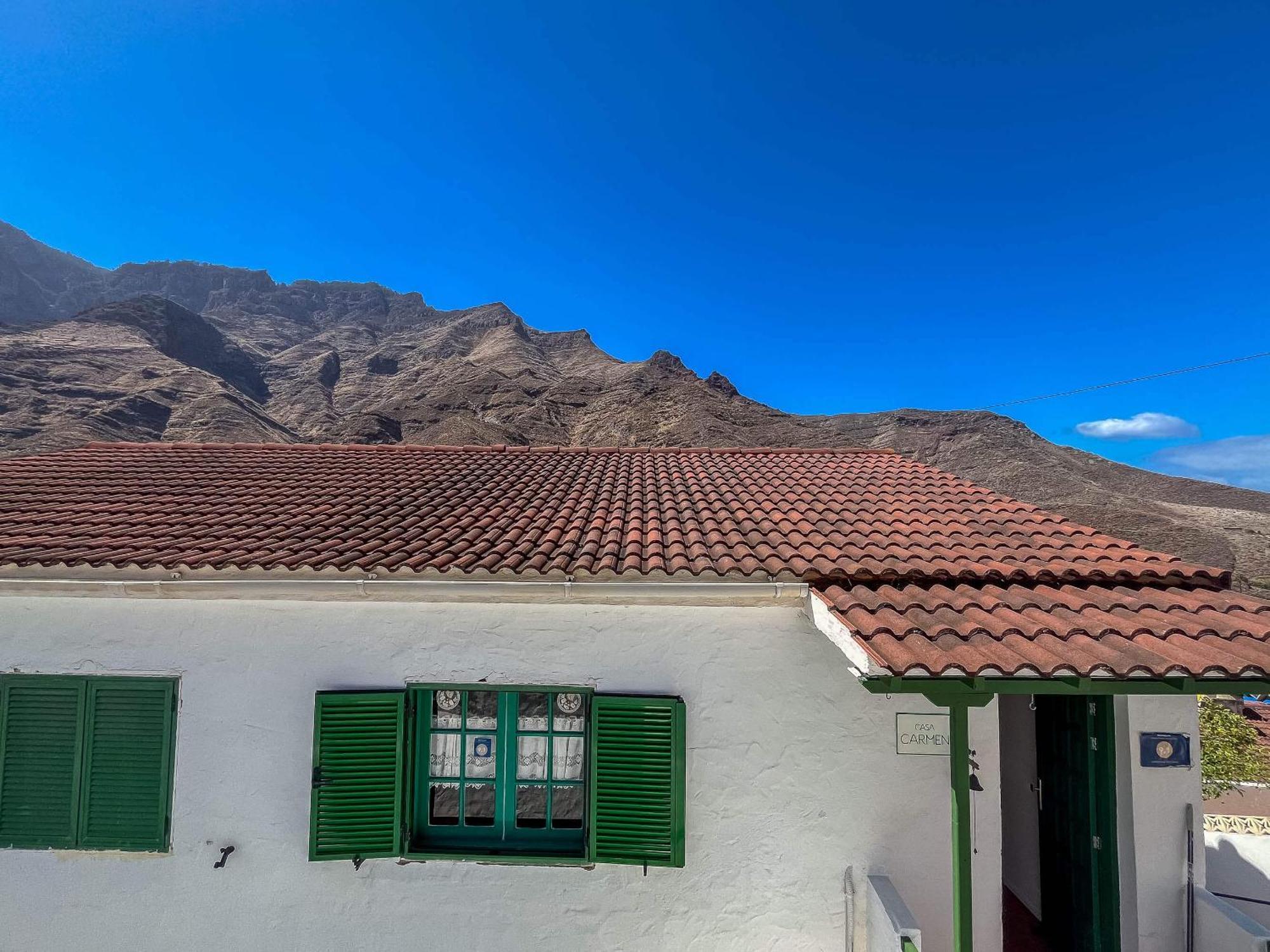 Casa Carmen Agaete Con Terraza Y Vistas Al Mar Lägenhet Exteriör bild