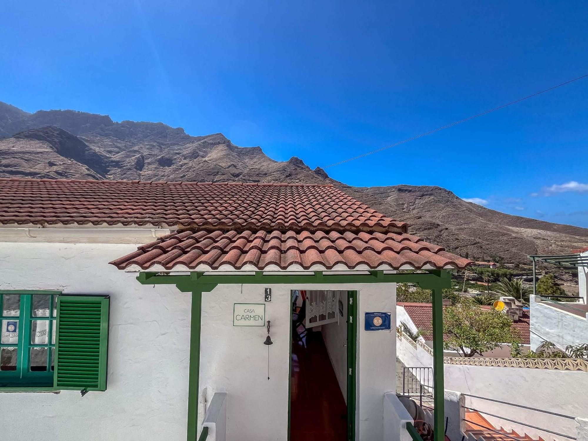 Casa Carmen Agaete Con Terraza Y Vistas Al Mar Lägenhet Exteriör bild