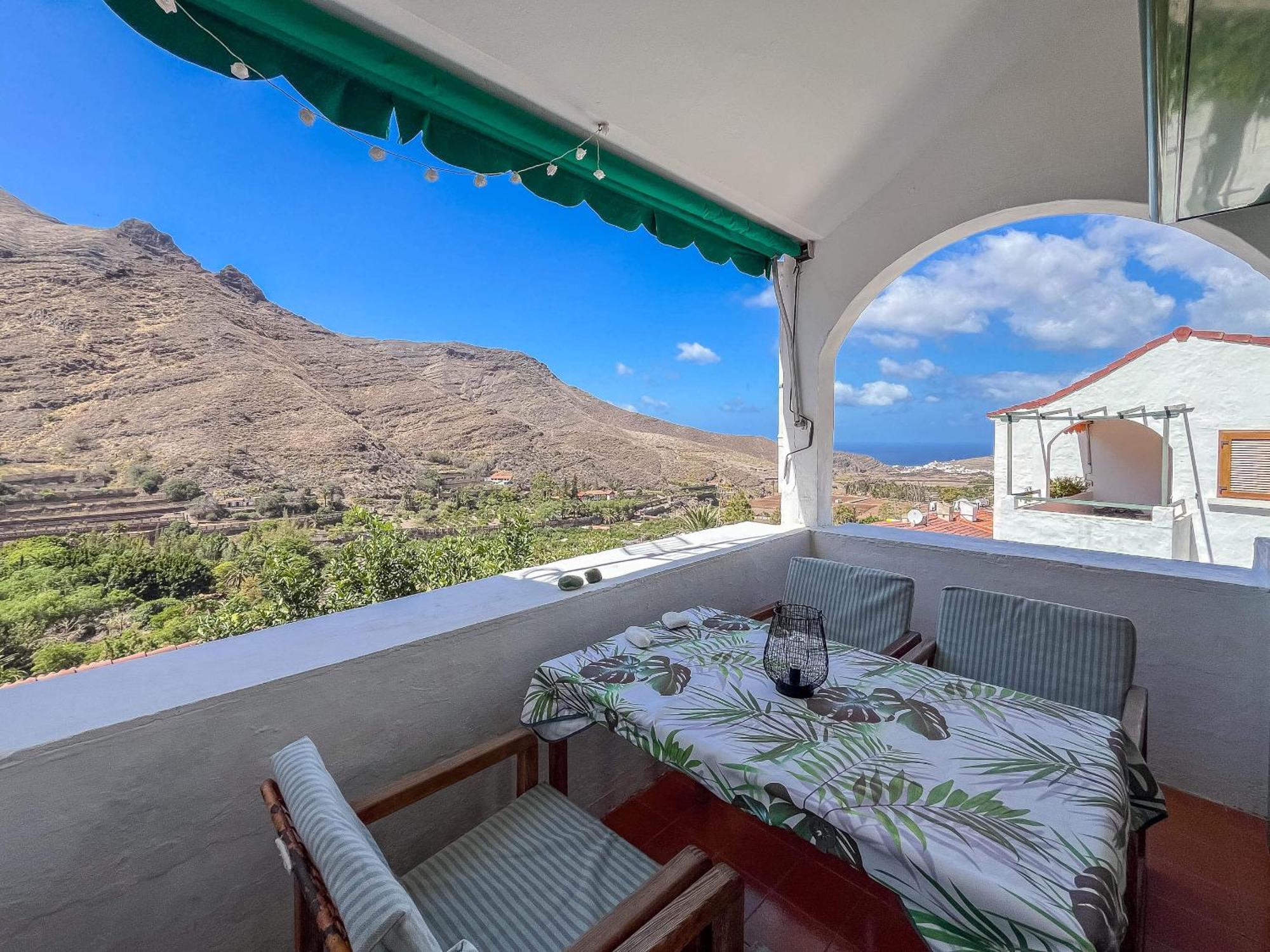 Casa Carmen Agaete Con Terraza Y Vistas Al Mar Lägenhet Exteriör bild